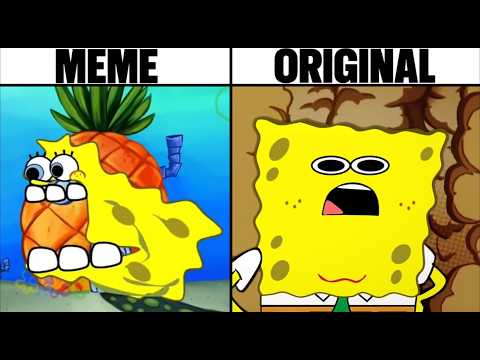 Spongebob Tralala Meme vs Original vs Song
