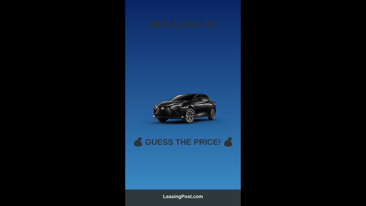 Car Quiz: 2025 Lexus RZ
