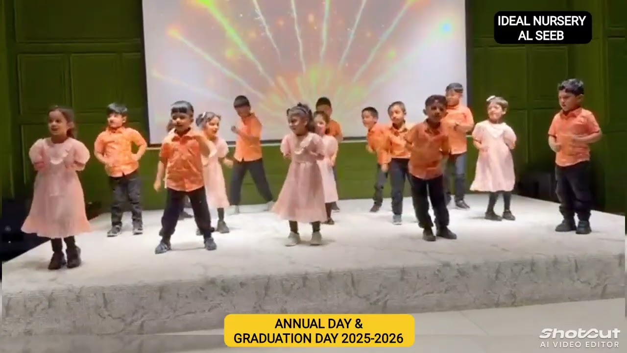 Annual Day &Graduation Day Celebration 2025-2026. Kids performance. Nursery level -1 