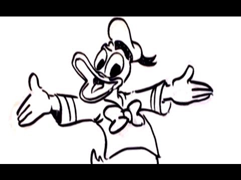 How do draw Donald Duck?! - YouTube