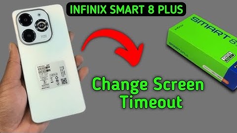 Infinix Smart 8 Plus screen timeout kaise change kare, how to screen timeout in infinix, auto lock s