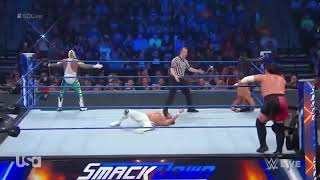 Rey Mysterio And Mustafa Ali Vs Samoa Jo And Andrade Cien Almas