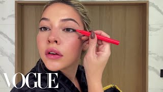 Madelyn Cline’s Guide to Siren Eyes & Lip Contouring || Beauty Secrets Tips #beauty #eyes #guide😍