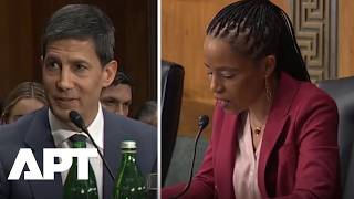 Sen. Alsobrooks Presses Kevin Warsh on Fed Independence, Clashes Over Gov. Cook Question | APT