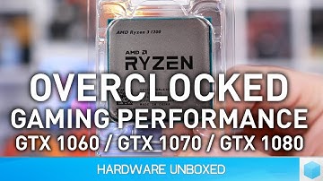 Ryzen 3, Overclocked Gaming Benchmark Guide!