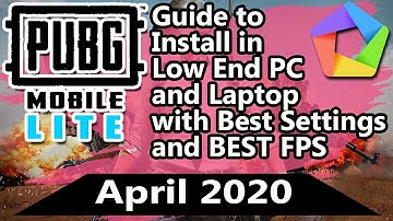 How to install PUBG Mobile Lite in PC or Desktop or Laptop - Memu Best Emulator for PUBG Mobile Lite
