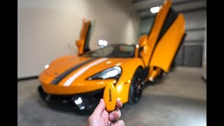 McLaren 570S Spider Delivery