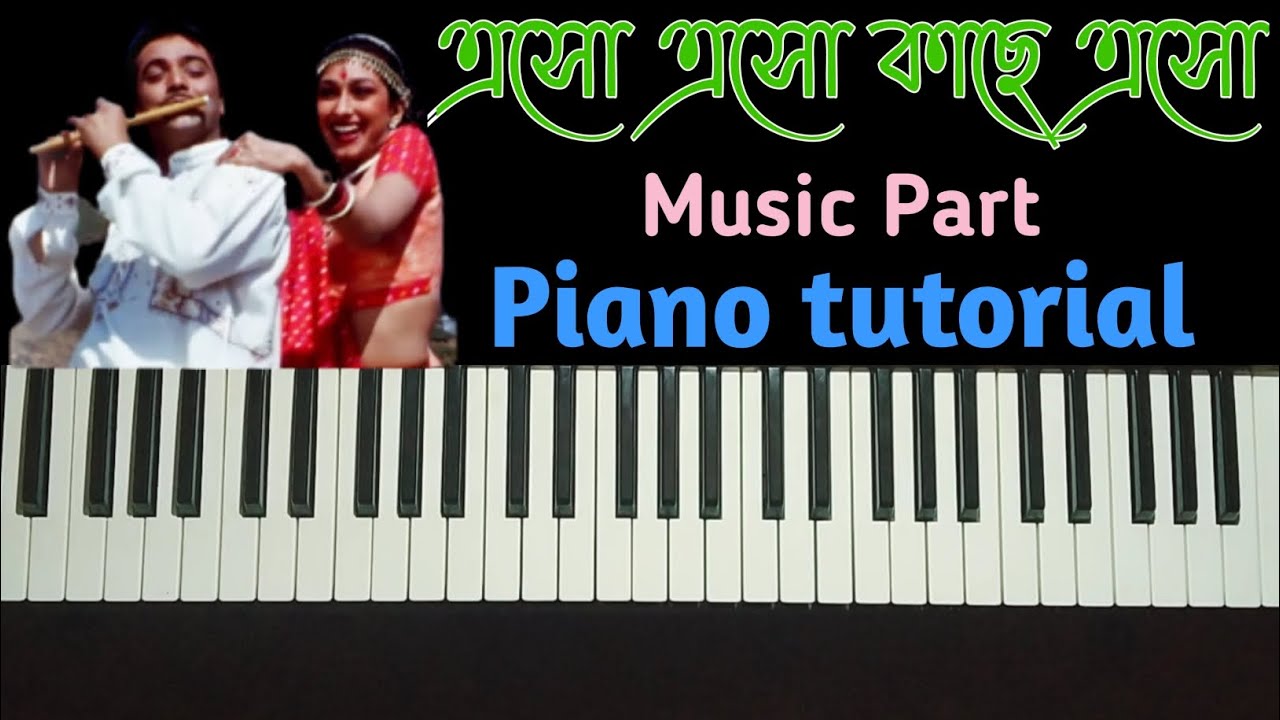 Eso eso kache eso|Music Part|| piano tutoria||Keyboard tutorial