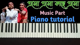 Eso eso kache eso|Music Part|| piano tutoria||Keyboard tutorial