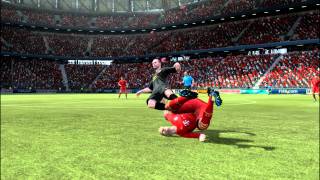 FIFA 12 Broken Neck &amp; HeadKick [HD]
