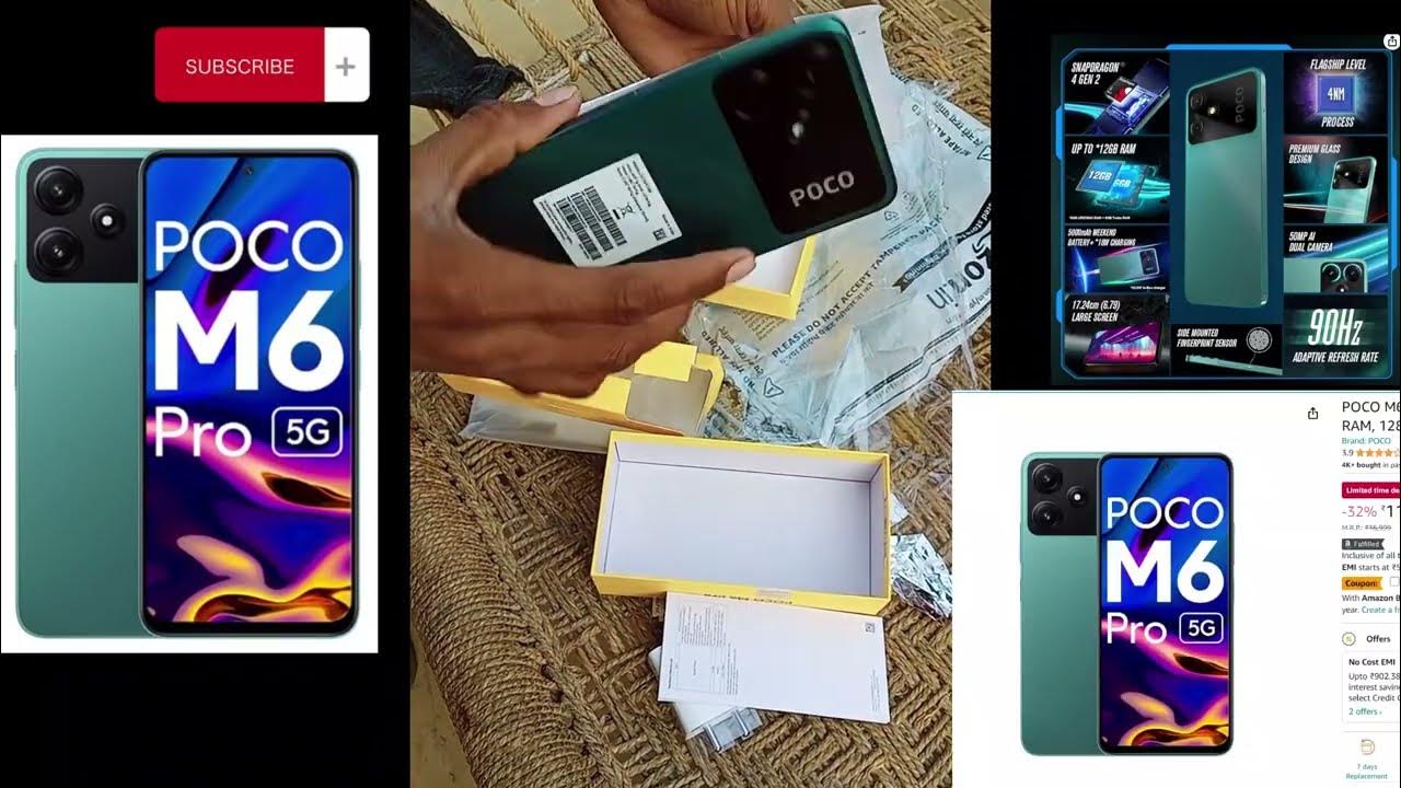 poco-m6-pro-5g-mobile-unboxing-low-price-5g-mobile-youtube