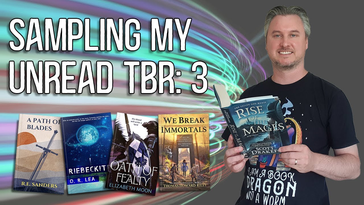 Sampling My Unread Books 3 (With My Cat Co-Host)