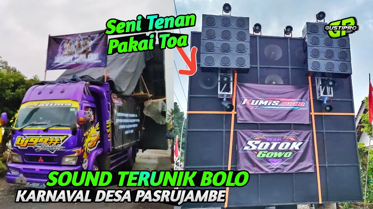 Diluar Nalar bolo! Sound Terunik karnaval desa pasrujambe