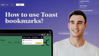How to use Toast bookmarks