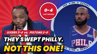 Pistons Swept Philly 4-0. That Team Didn't Have King James.