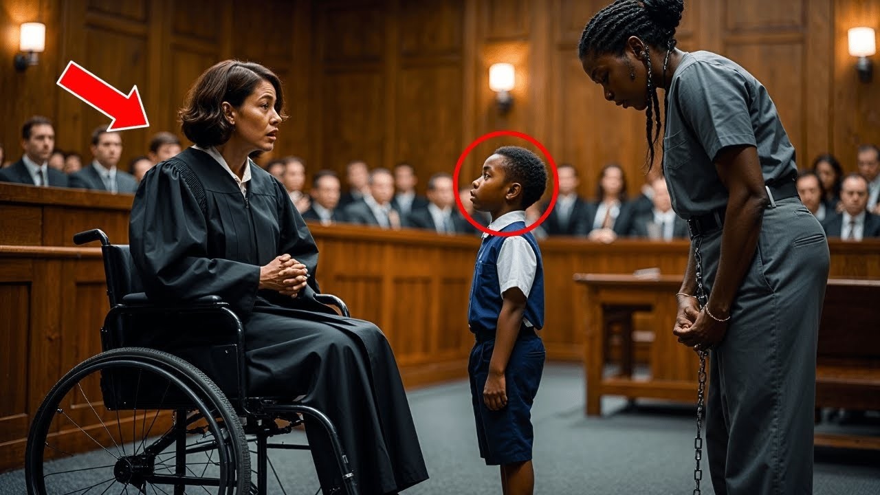 “LET GO OF MY MOM AND I’LL MAKE YOU STAND” Said The Black Boy— The Court Laughed…Then The IMPOSSIBLE