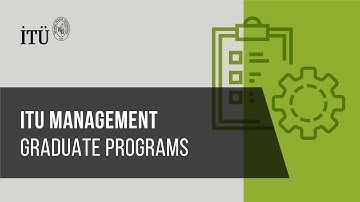 ITU Management Graduate Programs