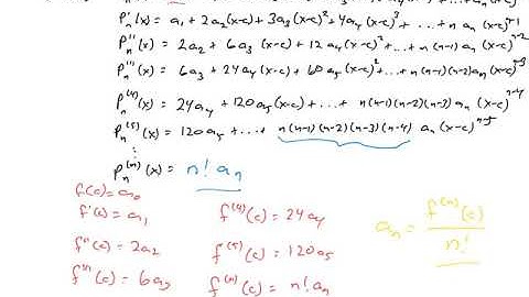 9.7 Taylor Polynomials