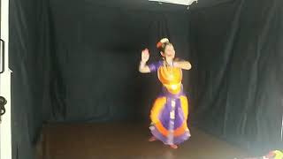 AKSHARA SINGH   BHARATNATYAM Dance Facebook Live Performance 9 Nov 2020