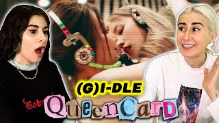 GAYS REACT to (G)I-DLE 'Queencard' MV! (여자)아이들