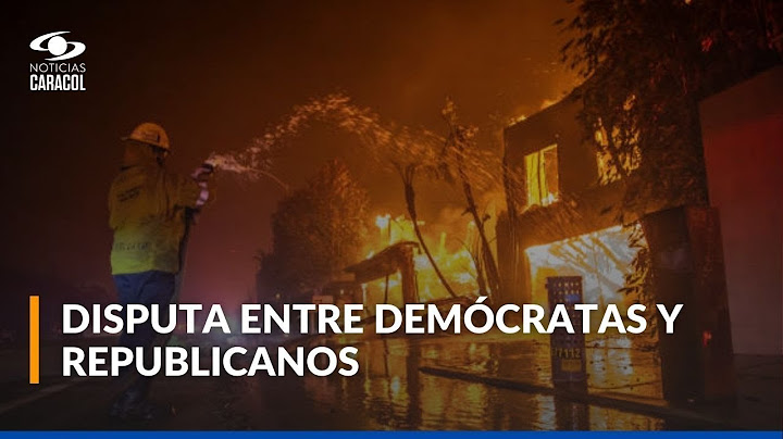 Tensión política y polémicas por incendios forestales en Los Ángeles, Estados Unidos