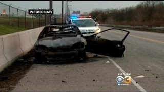 Police Launch Suspicious Death Investigation After Body Found In Burning Car In SW Philly