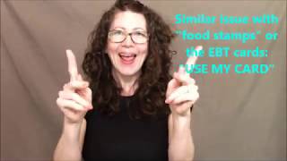 ASL Voice Interpreting Strategy: "Card"