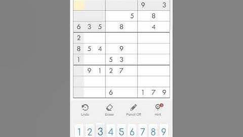 18 JUNE 2020 - SUDOKU DAILY CHALLENGE