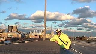 12/20&21/2001 Cleveland viewed from the Lorain-Carnegie Bridge.
