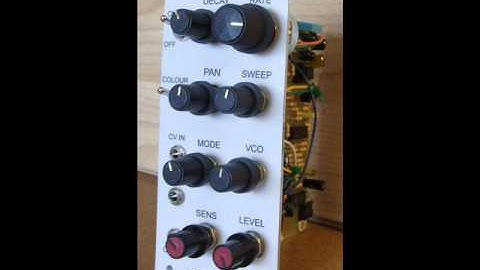 CORON DS8 CLONE MODULAR VERSION ANALOG DRUM SYNTH ** TECBUG **