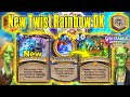 New twist rainbow dk is the strongest deck at whizbangs workshop miniset twist ranked hearthstone