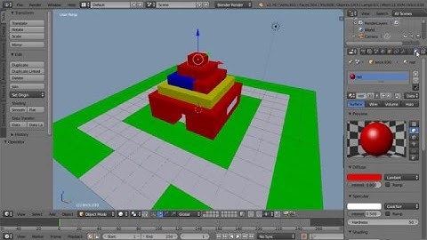 Blender Tutorial Making Blender into an Add Bricks Application Using Drivers and Custom Properties