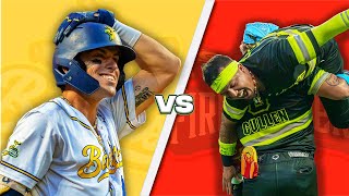 Savannah Bananas vs The Firefighters at Kauffman Stadium in Kansas City