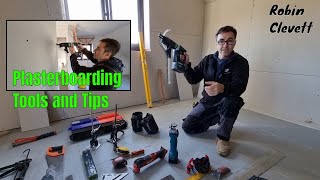 Plasterboarding tools and tips