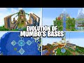 The Evolution of Mumbos Hermitcraft MEGA BASES! (Season 2 - Season 8)