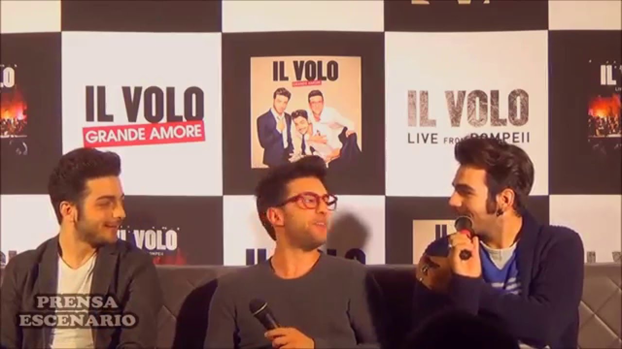 IL VOLO -  CONFERENCIA DE PRENSA-   SEGUNDA PARTE -  MEXICO