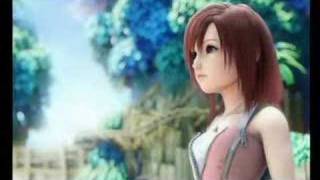 Sora and Kairi's Moonlight Shadow