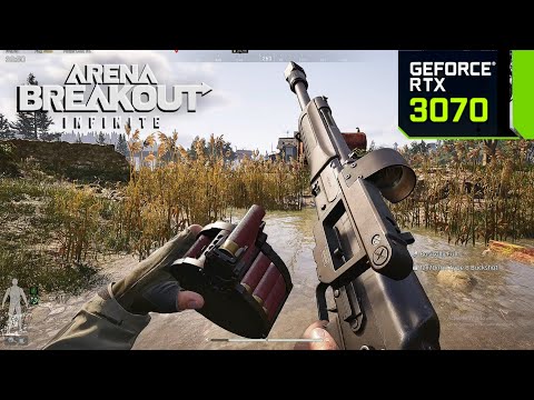 Arena Breakout Infinite PC : RTX 3070 8GB ( Maximum Settings 60 FPS / DLSS ON )