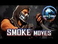 Mortal Kombat 1 - Smoke Moves Guide [w. Inputs &amp; Blood]