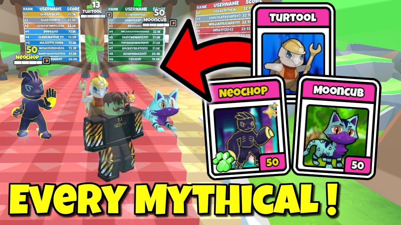 every-mythical-pets-in-roblox-pet-fighters-simulator-youtube