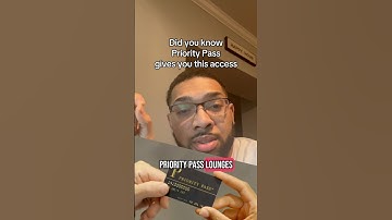 Priority Pass unlocks airport lounges around the WORLD! 🌎 #prioritypass #airportlounge #travelhacks