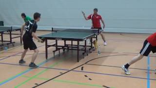 Rommel vs Krause Knetzgau Tischtennis Commerzbank Cup Frensdorf 20160702 7