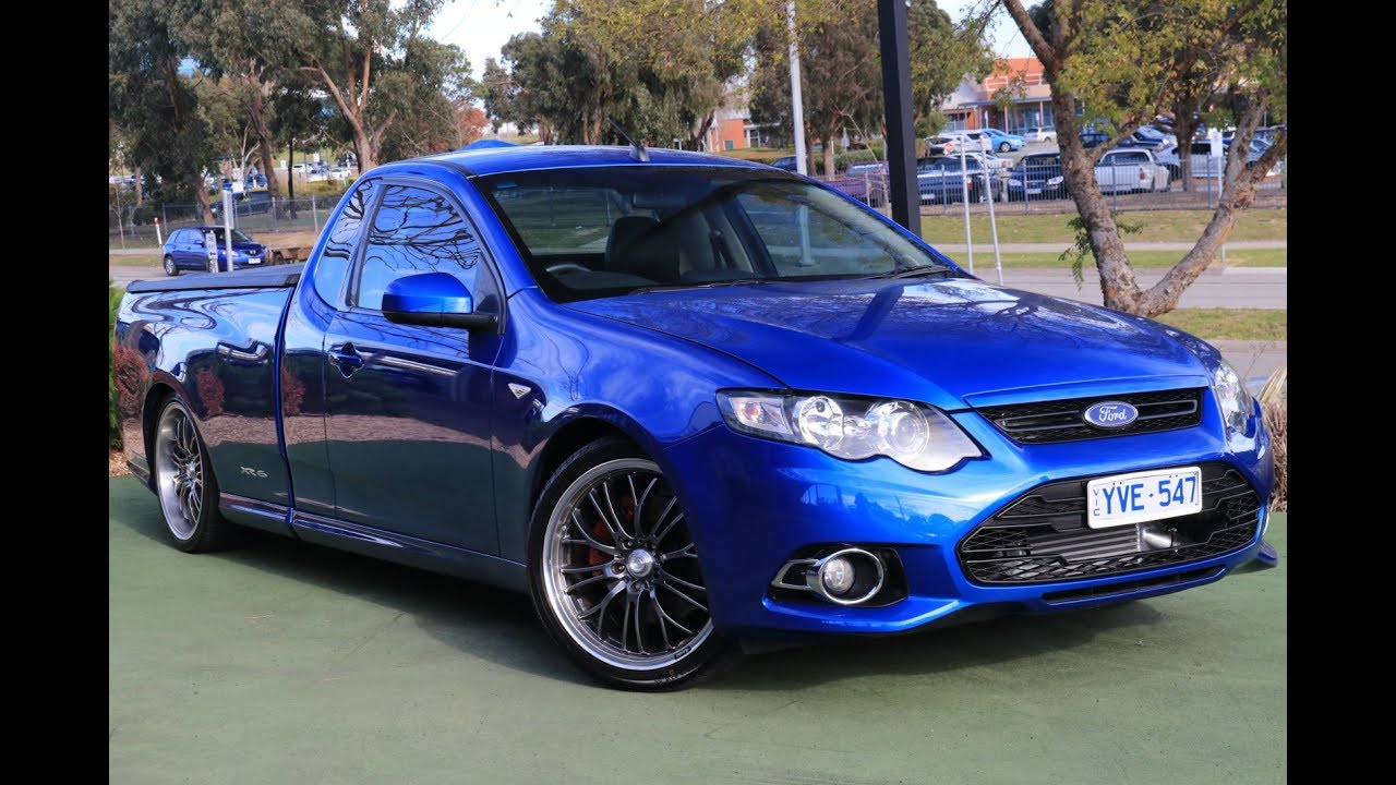 B6854 2012 Ford Falcon Ute Xr6 Turbo Fg Mkii Manual Super Cab