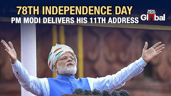 PM Narendra Modi Delivers Speech At India's 78th Independence Day | India Today Global