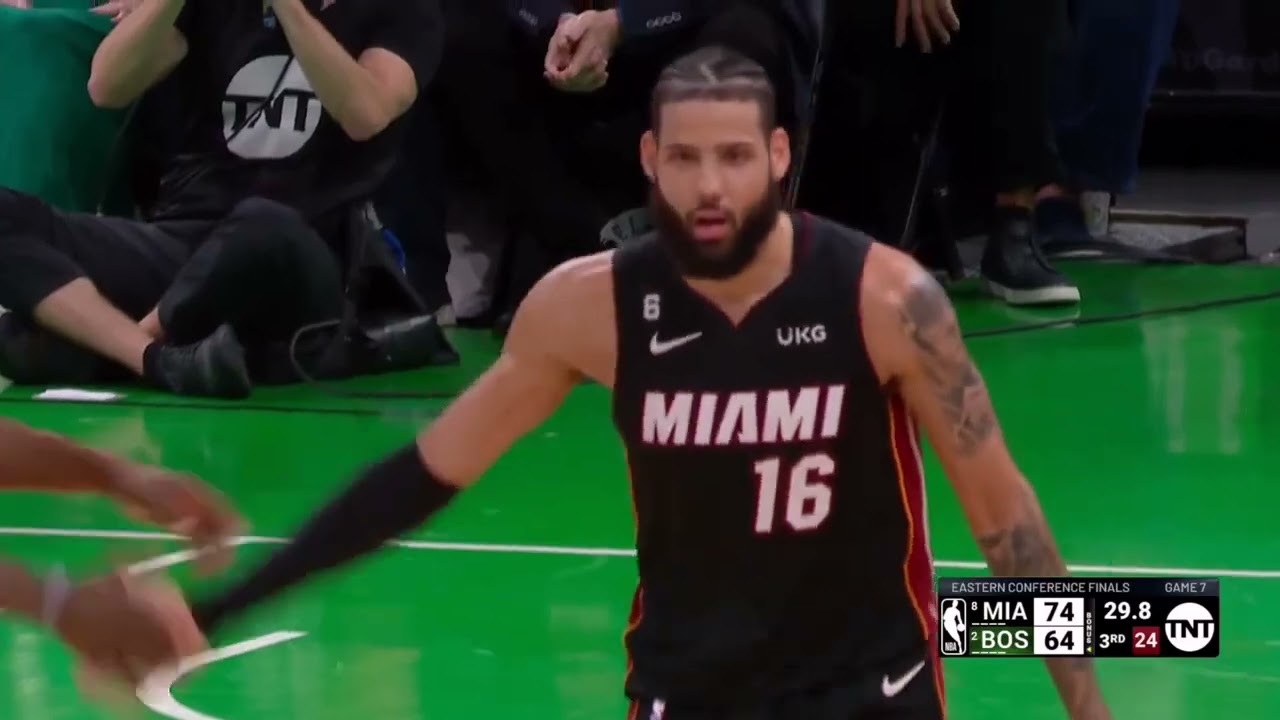 Caleb Martin Is On Fire And Leads Miami To Win GAME 7