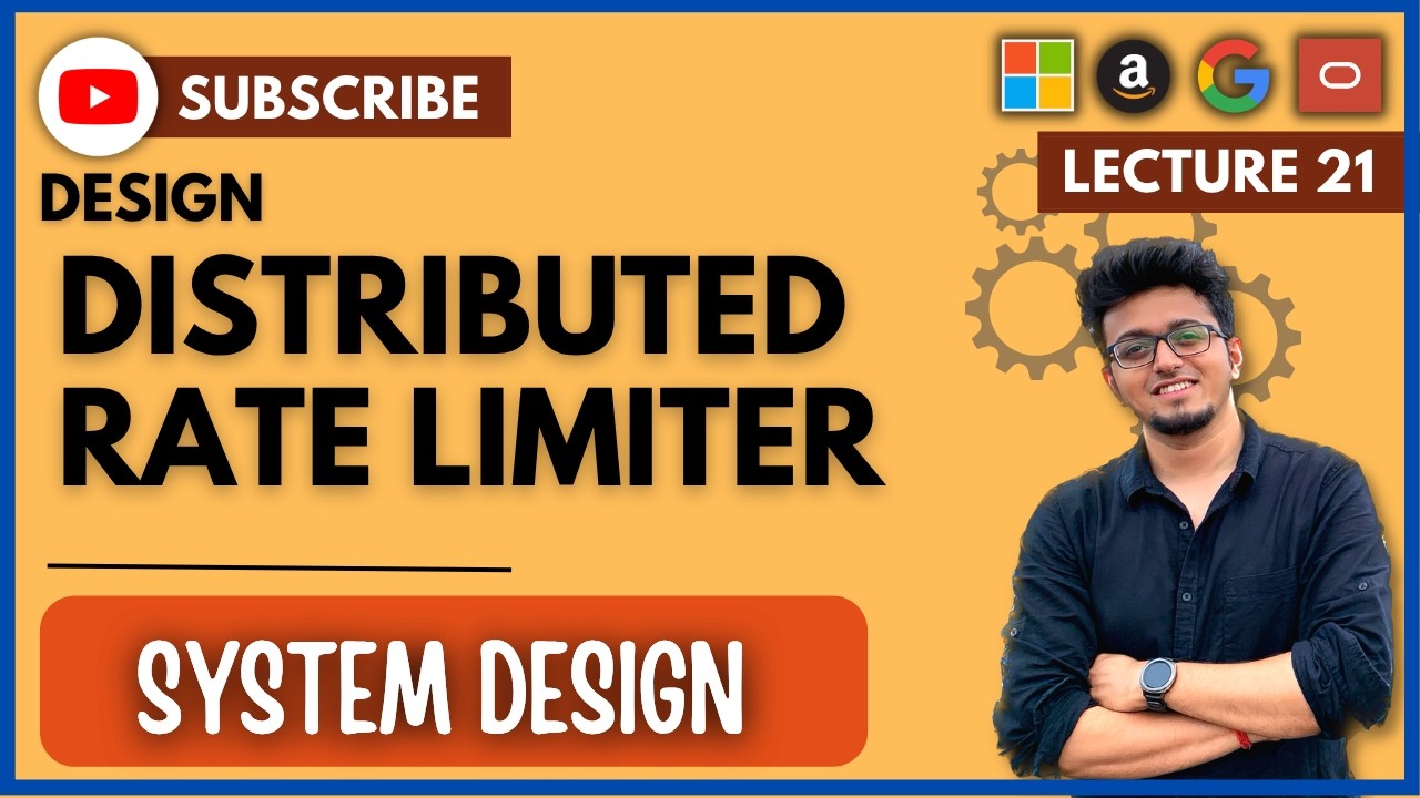 System Design 21: Design a Distributed Rate Limiter | Token Bucket ...