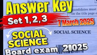 set 1,2,3 social science answer key class 10 / cbse board exam 2026 / sst paper solution class 10