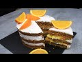 ПОСТНЫЙ Морковный торт с апельсиновым конфитюром! VEGAN carrot cake