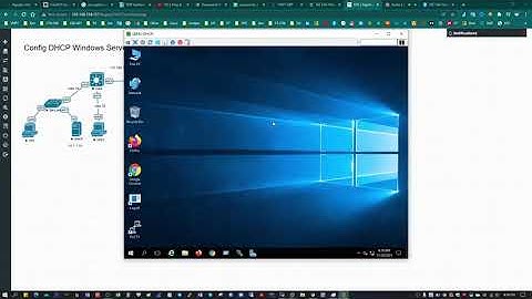 Eve-ng Lab : Install and Configure a DHCP Server for your Organization.