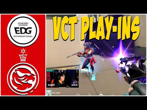 VCT PLAY-INS! EDG vs TEC - HIGHLIGHTS - VCT China 2026 Stage 2 | ZMJJKK VALORANT